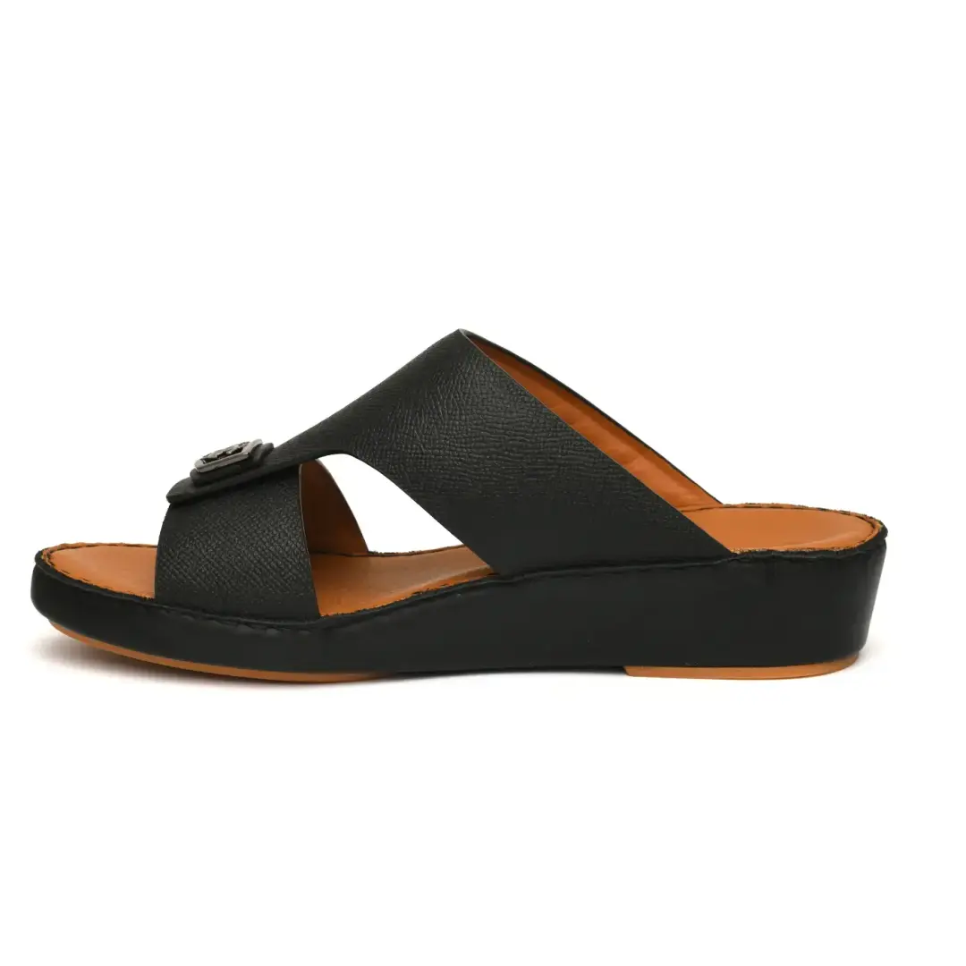 Saffiano Leather Arabic Slippers